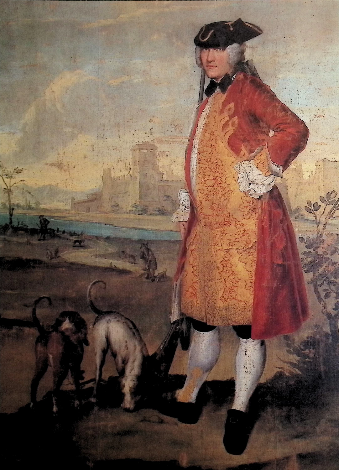 Giacomo Ceruti, il Pitocchetto - 243, Ritratto di gentiluomo alla caccia